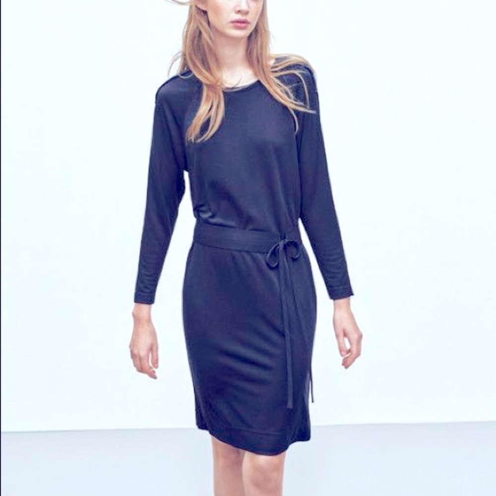 Fillipa K navy sheath dress XS